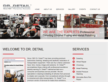 Tablet Screenshot of drdetailinc.com